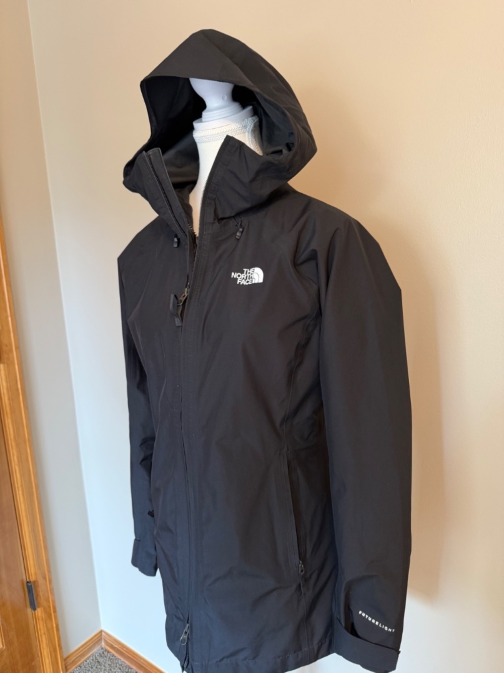 North Face Rain Jacket, Black - Picture 2 of 6